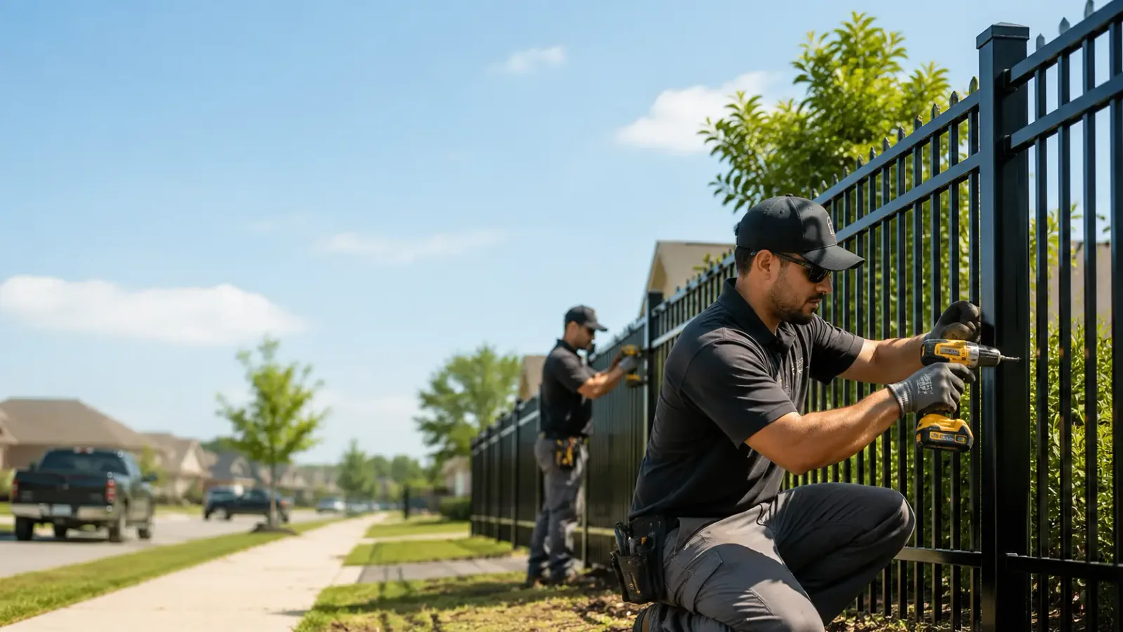Metal Fence Installation in Streetsboro, OH